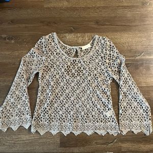 🎉 BOGO free 🎉 Crochet Long Sleeve Shirt